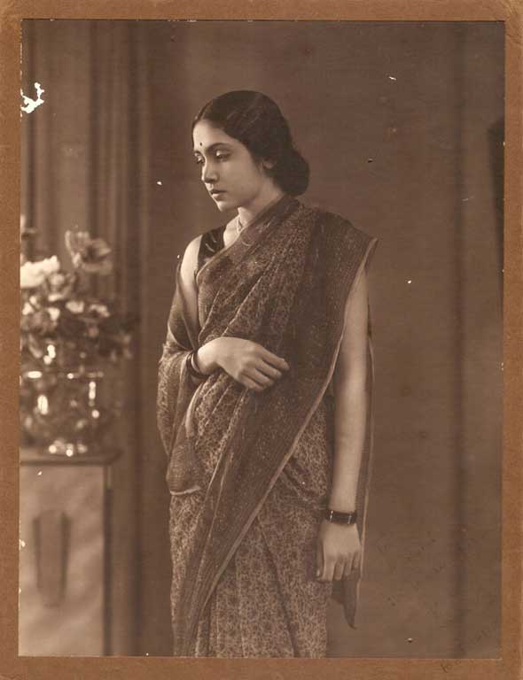 Sharda Pandit (later Mukherjee) Low