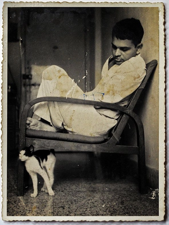 Baba & the cat