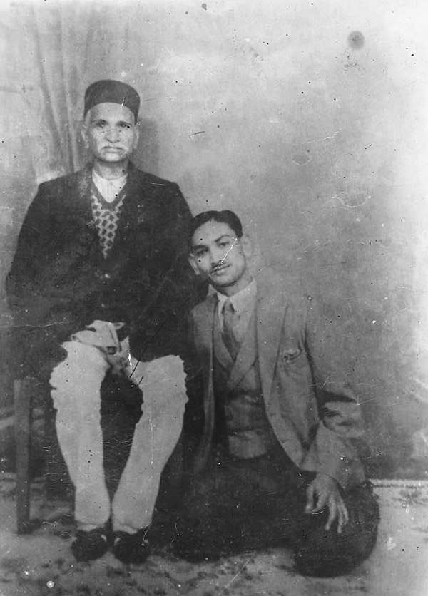 Great grand father and grand father